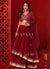 Red Golden Sequence Embroidered Lehenga Choli