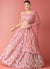 Blush Pink Sequins Embroidered Lehenga Choli