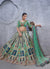 Sea Green Bridal Lehenga Choli