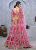 The lehenga choli is usually worn at weddings, sangeets, festivals, etc. It highlights the femininity in a modern yet traditional look.