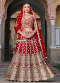 Bridal Red Wedding Lehenga Choli