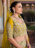 Buy Yellow Lehenga Choli In France