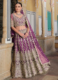 Buy Purple Lehenga Online