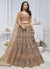 Copper Brown Bridal Lehenga Choli