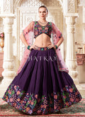 Shop wedding lehenga choli online at Hatkay. 