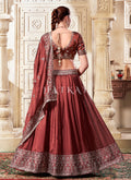 Choose from the wide range of Indian bridal lehengas from different colors, prints, designs & patterns.