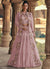 Blush Pink Multi Embroidered Lehenga Choli With Jacket