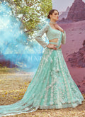 Shop Designer bridal lehengas online at Hatkay.