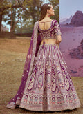 Come and explore online, the gallery of gorgeous new lehengas in mystical hues and designs at the house of Hatkay.com