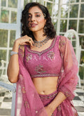 Pink Lehenga Choli