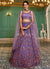 Light Purple Multi Embroidery Lehenga Choli