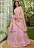 Blush Pink Bridal Lehenga Choli