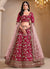 Crimson Embroidery Lehenga Choli