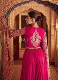 Pink Designer Palazzo Set