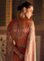 Rust Orange Embroidery Designer Palazzo Set