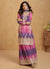 Pink Purple Ombré Designer Kurti And Sharara