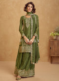 Buy Green Bollywood Suit