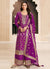 Purple Pakistani Palazzo Suit