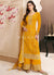 Yellow Pakistani Palazzo Suit