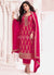 Rani Pink Embroidery Pakistani Suit