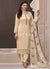 Cream Multi Embroidery Pakistani Suit