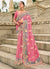 Pink Multi Embroidery Saree