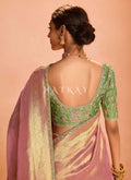 Wedding party sarees also come in different colors to different fabrics