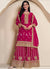 Magenta Pink Sharara Suit