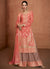 Pink Multi Embroidered Sharara Suit