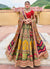 Red Multi Embroidery Wedding Lehenga Choli