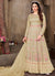 Yellow Multi Embroidery Festive Anarkali Suit