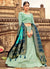 Sea Green Embroidery Georgette Lehenga Choli