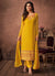 Yellow Embroidered Salwar Kameez