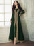 Green Overall Party Wear Pant Suit