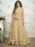 Golden Indo Western Wedding Lehenga