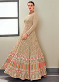 Beige Anarkali Suit In usa