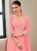Pink Anarkali Suit In canada