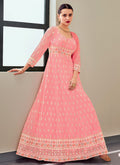 Pink Anarkali Suit In usa