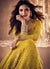 Bright Yellow Wedding Anarkali