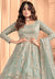 Teal Blue Anarkali Suit In usa