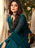 Turquoise Anarkali Suit In usa uk canada