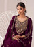 Wine Golden Salwar Kameez In usa uk canada