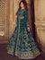 Blue Dual Tone Anarkali Lehenga Suit