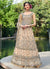 Baby Pink And Grey Designer Anarkali Gown