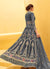 Light Grey Overall Designer Anarkali Gown