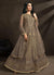 Brown Designer Anarkali Suit