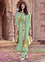 Turquoise Designer Salwar Kameez