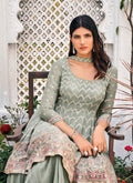 Teal Green Gharara Suit In usa