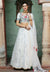 White Multi Embroidered Lehenga Choli