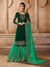 Green Dual Tone Pakistani Gharara Suit